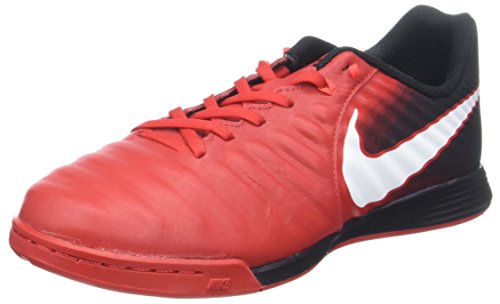 Nike Jr Tiempox Ligera IV IC, Botas de fútbol Unisex niño, Rojo (Rojo Universitario/Carmesí Brillante/Negro 616), 36 EU