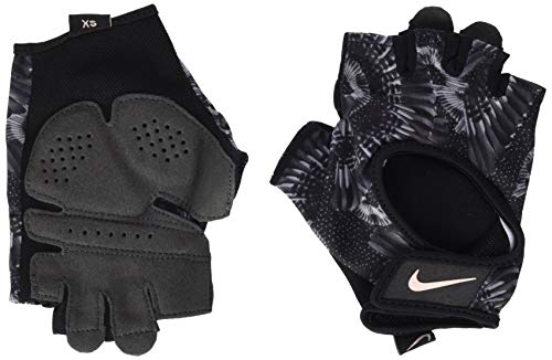 Nike Mujer Ultimate Guantes Mujer, Negro/Antracita/Rosa Tormenta, XS