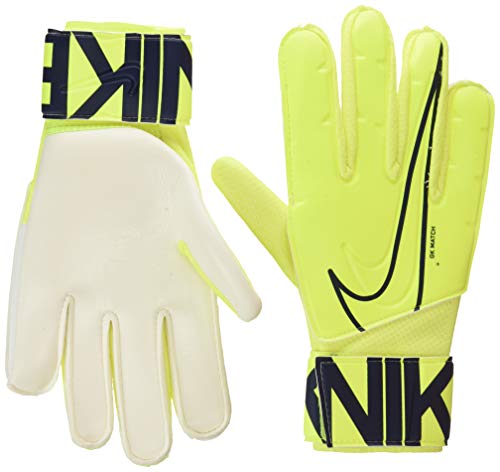 NIKE Nk Gk Match-Fa19 Guantes de Fútbol, Unisex Adulto, Volt/Obsidian, 10