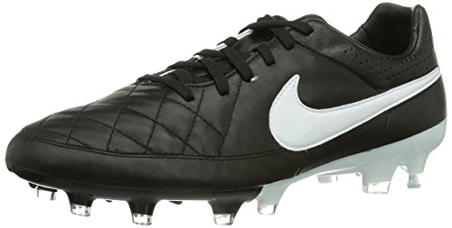 Nike Tiempo Legacy FG - Zapatillas de fútbol para hombre, color negro (black/white 010), talla 40