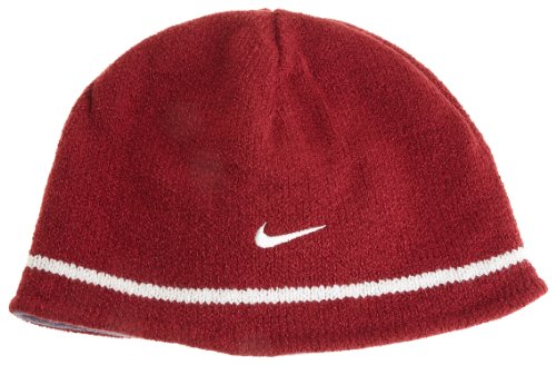 NIKE Youth Unisex Gorro Reversible, Infantil, Color Rojo - Rosso, tamaño Talla única