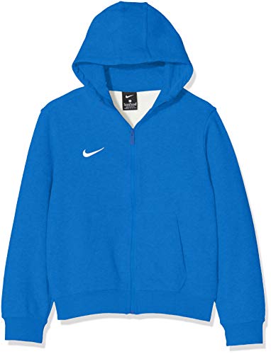 NIKE YTH Team Club FZ Hoody Chaqueta, Unisex niños, Azul (Royal Blue/Royal Blue/White), XL