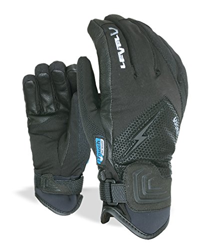 Nivel Adultos Guante I-Thunder Gore-Tex, otoño/Invierno, Unisex, Color Negro - Negro, tamaño 8,5