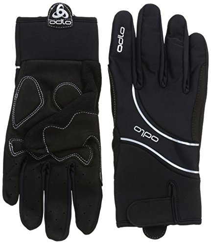 Odlo Gloves Nordic Sports X - Guantes de esquí para Hombre, Color Negro, Talla 40" Waist, 34" Leg Length