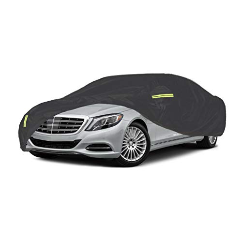 Old street Funda para Coche Compatible con Mercedes-Benz E220 TD CDI, Cubiertas de vehículos de carrocería Completa a Medida, protección contra el Polvo del Sol, Lluvia y Nieve, Resistente al Agua