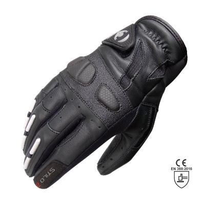 ON BOARD - GMST2BBBZS/428 : ON BOARD - GMST2BBBZS/428 : Guantes de Piel de Verano ´´STILO 2´´ Color Negro Talla S