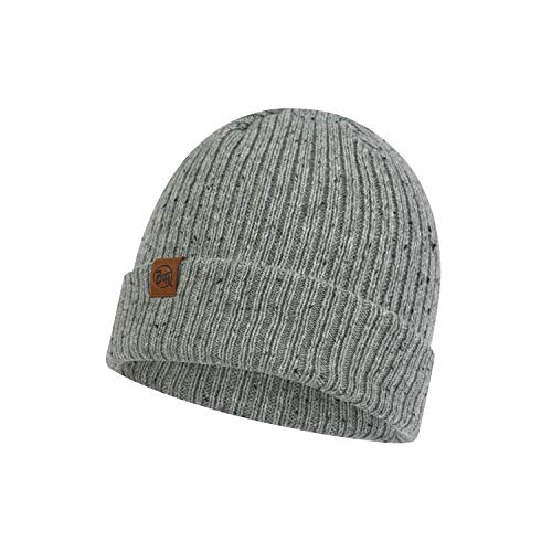 Original Buff Buff Knitted Hat Light Grey Gorro, Unisex Adulto, Gris, Talla única