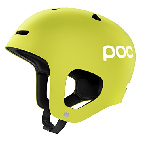 POC Casco de esquí Auric, Hexane Yellow, XS de S, pc104931314 X SS1