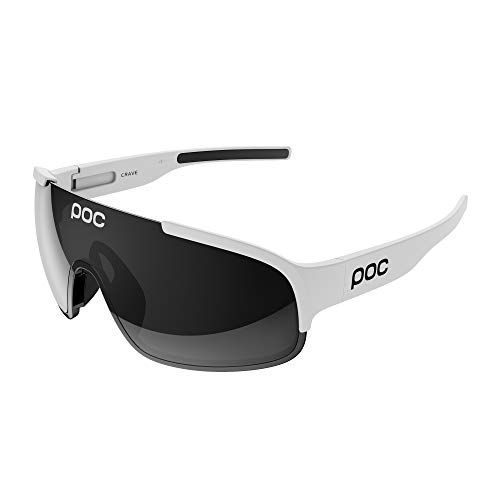 POC Crave Gafas, Adultos Unisex, Hydrogen White, BSM