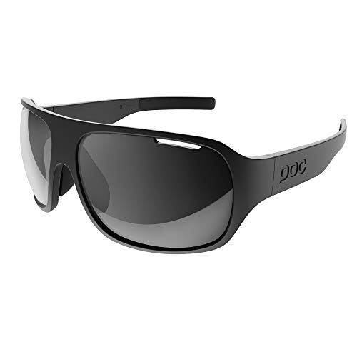 POC Do Flow Gafas, Unisex Adulto, Negro (Uranium Black), 13.3