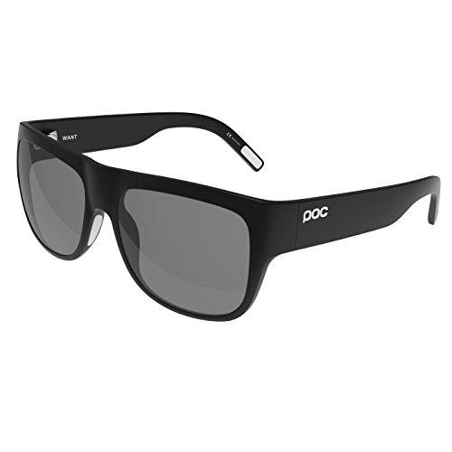 POC Want Gafas, Unisex Adulto, Negro (Uranium Black/Hydrogen White), 14.9