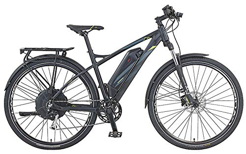 Prophete eSUV 21.EMS.10 E-Bike 29" AEG EasyDrive+ | Disc | 9-Gang Bicicleta eléctrica, Unisex Adulto, Negro Mate, RH 48