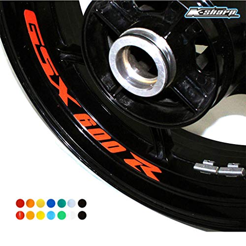 psler Motocicleta Llanta Rueda Interior Calcomanías Pegatinas Para GSX 600R