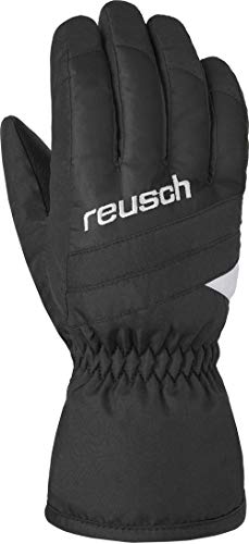 Reusch Guantes Infantiles Bennet R-Tex XT Junior de Color Negro/Blanco, 5