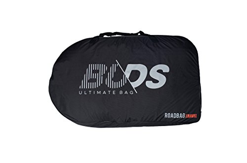 RoadBag Travel - Funda de transporte para bicicleta de carretera, totalmente acolchada, sin desmontar la rueda trasera