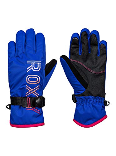 Roxy Freshfield - Snowboard/Esquí Guantes para Niñas 8-16 Snowboard/Esquí Guantes, Niñas, Mazarine Blue, S