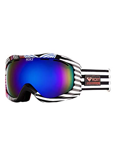 Roxy Sunset Art Series - Máscara Para Snowboard/Esquí Para Mujer Máscara Para Snowboard/Esquí, Mujer, true black active base, 1SZ