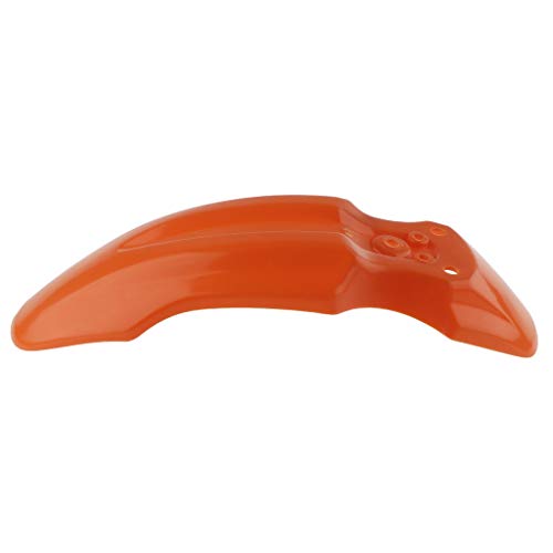 Rueda delantera para protección de guardabarros para motos CRF 50 - Naranja