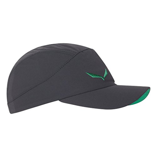 SALEWA Sun Protect K Gorra, Niño, Negro (Magnet/Allover), S/51