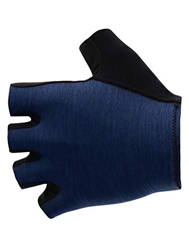 Santini Classe Short Finger Guantes, Hombre, Azul Marino, Large