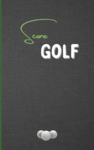 Score golf: quaderno per gli appassionati di golf