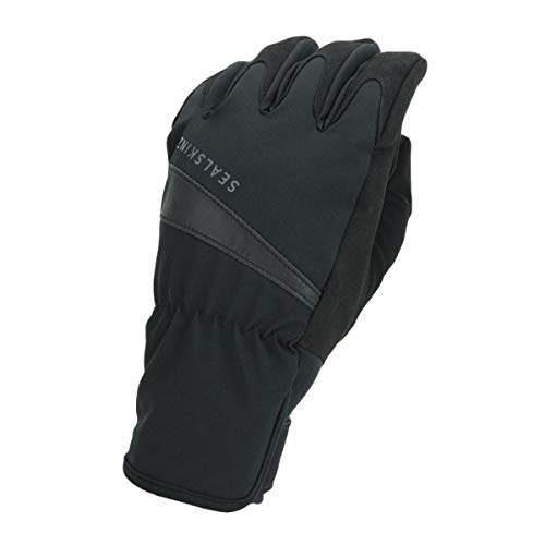 SealSkinz Guantes de Ciclismo Impermeables para Mujer, Color Negro, Talla pequeña