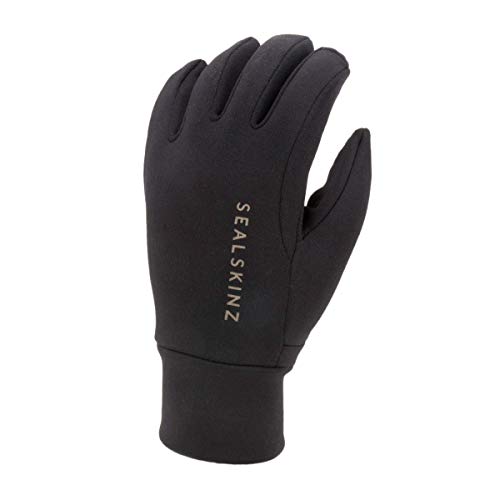 SEALSKINZ Guantes Impermeables para Mujer, Color Negro, XL