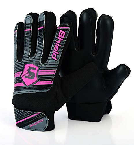 Shield Guantes De Portero Niño Chicos Junior ECONOTECH (Rosado, 4)