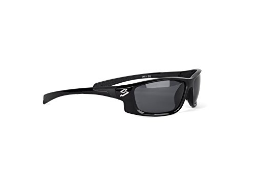 Spiuk Spicy - Gafas de Ciclismo Unisex, Color Negro Mate/Negro