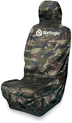 SurfLogic Camuflaje Funda Impermeable Asiento del Coche, Unisex Adulto, L