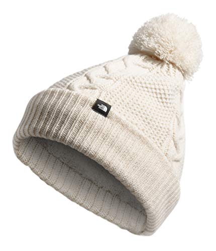 The North Face Women's Cable Minna Beanie, Vintage White, OS