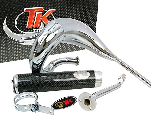 Turbo de escape Kit bufanda RQ cromo – Gilera Rcr Enduro 50 EBS