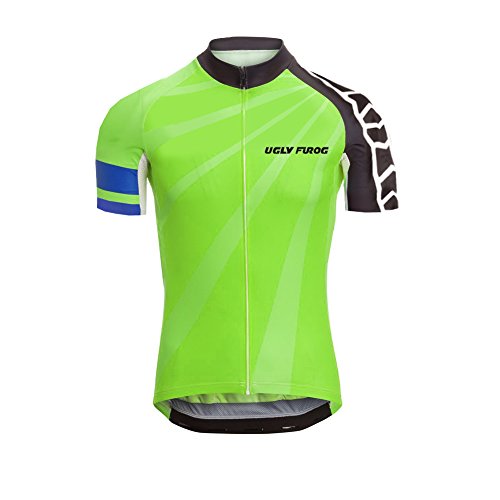 Uglyfrog #N02 Bike Wear Ciclismo Hombres Maillots Sports Seco y Transpirable de Bicicleta Conjunto de Ropa de Ciclo Jersey de Manga Corta