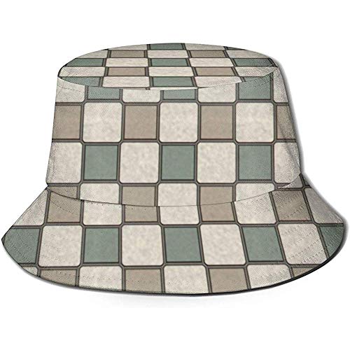 Unisex Algodón Lavado Packable Pesca Verano Viaje Cubo Sombrero Al Aire Libre Gorra Camuflaje