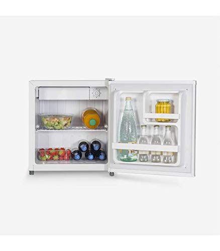 UNIVERSALBLUE | Mini Bar | Frigorífico pequeño 48L |Nevera eléctrica con Eficiencia energética A+ |Congelador