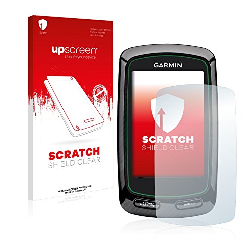 upscreen Protector Pantalla Compatible con Garmin Approach G6 Película Protectora – Transparente, Anti-Huellas