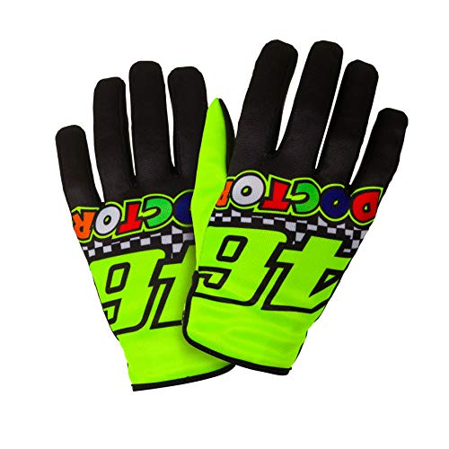 Valentino Rossi Colección VR46 Classic Guantes, Unisex, Multicolore, M