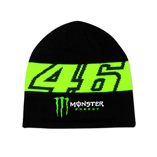 Valentino Rossi - Monster Dual, Gorra para Hombre, Sombrero, MOMBE398004, Negro, Talla única