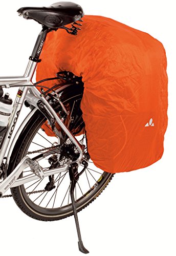 VAUDE 3 Fold Raincover Alforja, Unisex adulto, Naranja, Única