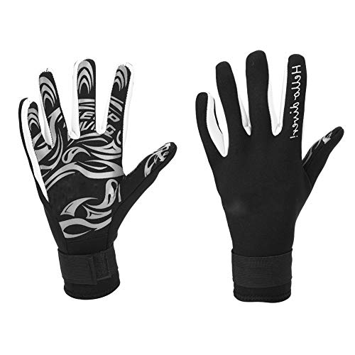 VGEBY1 Guantes de Buceo de Neopreno de 2 mm, Guantes de Buceo de Cinco Dedos para Equipos de Deportes acuáticos de Alto Rendimiento para Adultos.(XL-Negro)