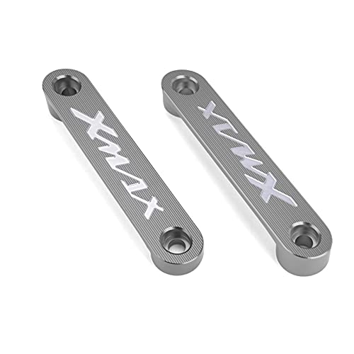 WQSM Protector De Cubierta Decorativa De Placa Frontal Coper para Y-amaha Xmax X-MAX 125 200 300 400 Xmax 2017 2018 2019 Accesorios De Motocicleta (Color : Titanium)