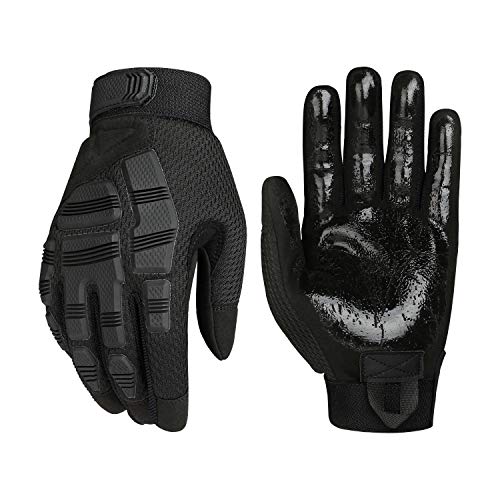 Yizhet Guantes Deportivos Guantes de Moto Guantes de Ciclismo Guantes Antideslizantes de Montañismo Guantes de Invierno a Prueba de Viento para para Caza, Escalada, Senderismo, Deporte Ejercicio(S)