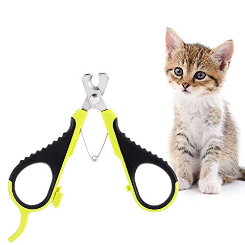 You&Lemon Cortaas Gato Profesional Tijeras de Garra de Acero Inoxidable para Mascota Recortador para Perros Conejos y Mascota Pequea-el Mejor Kit de Cortaas para Mascota Casero