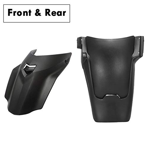 ZGYCYDLX Defensa para BMW R1250GS R 1250 GS 1250 R 1250GS LC ADV 2019 Funda Trasera de la Motocicleta Cubierta de Guardabarros de la Guarda de Mudguard (Color : Front and Rear)