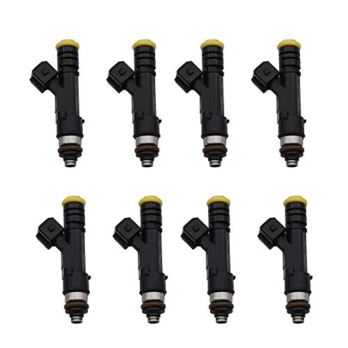 8x inyector de combustible 0280158827 1300cc para FIAT IVECO OPEL VAUXHALL VW 1996-2010 Boquilla de motor Inyector de gasolina gasolina Válvula de inyección