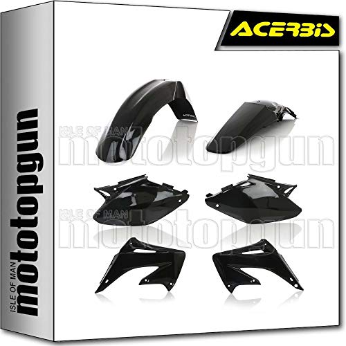 ACERBIS 0007529.090 KIT PLASTICO NEGRO COMPATIBLE CON HONDA CR 125 R 2T 2002 02 2003 03