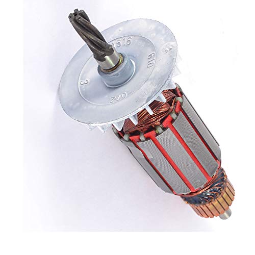 Aexit Pieza del inducido del rotor del motor del eje impulsor de CA 220 V para el taladro rotatorio de for bosch 24 (96d6cb7e19332324be4e52458b11064a)