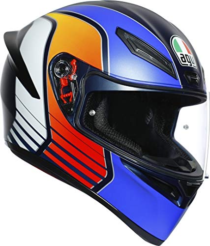 AGV Casco K1 XS POWER MATT DARK BLUE/ORANGE/WH