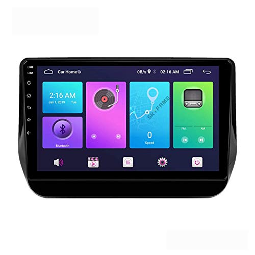 Android 10.0 Car Stereo Unidad principal de doble Din compatible con Hyundai H1 Starex 2017-2019 Navegación GPS Pantalla táctil de 9 pulgadas Reproductor multimedia MP5 Receptor de video y radio con