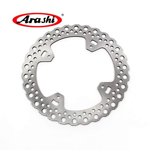 Arashi Rotor de disco de freno trasero para Honda-HM CRE F 450 X 2004-2009 / CRF450R 2004-2014 / CRF SUPERMOTARD 450 2002 2003 Accesorios para motocicletas 2005 2006 2007 2008 2010 2011